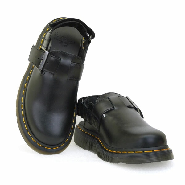 男女共用 JORGE II 30868001 黒 ジョージ クロッグタイプ バックバンドサンダル カジュアル シンプル おしゃれ