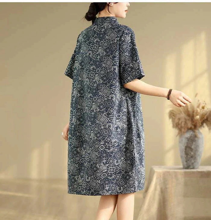 【20点セット】無料ワンピース レディース 夏 スキッパー 半袖 総柄 ミモレ丈 ワンピ リゾートワンピース 膝丈 綿麻風 ゆったり 体型カバー 着痩せ カジュアル ナチュラル 大人可愛い 森ガール 【20点セット】無料ワンピース レディース 夏 スキッパー 半袖 総柄 ミモレ丈 ワンピ リゾートワンピース 膝丈 綿麻風 ゆったり 体型カバー 着痩せ カジュアル ナチュラル 大人可愛い 森ガール