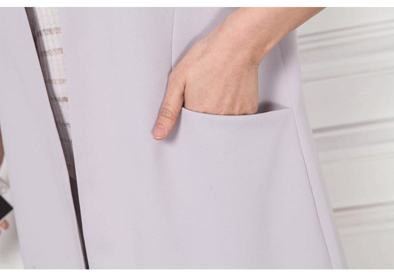 トップス 深Ｖベスト ミディアム丈 シームレス ノーカラー ノースリーブ ミディアム丈 ストレート ゆったり 無地 ゆったり 人気 おすすめ おしゃれ お洒落 激安 安い プチプラ lout