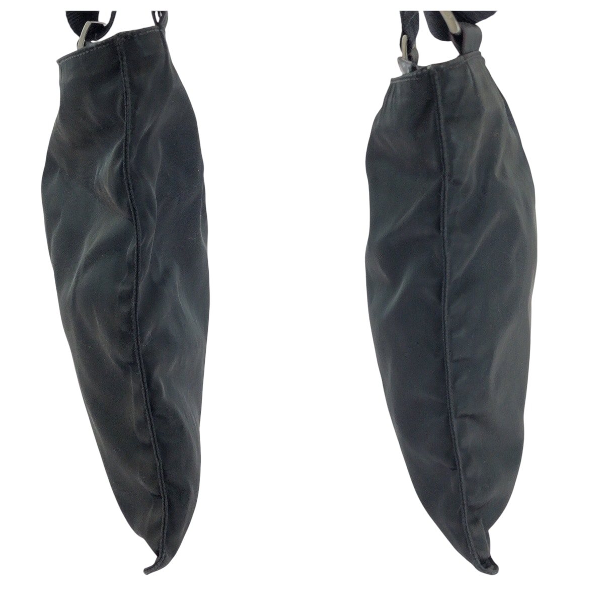 テスート 三角ロゴプレート ブラック 黒 シルバー金具 ナイロン ショルダーバッグ サコッシュ レディース 504661 テスート 三角ロゴプレート ブラック 黒 シルバー金具 ナイロン ショルダーバッグ サコッシュ レディース 504661