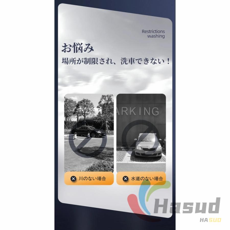 タンク式高圧洗浄機 充電式 低騒音 全身防水 コードレス 21V 40℃温水対応 移動便利 30bar コードレス式 高圧洗浄機 プランジャーポンプ