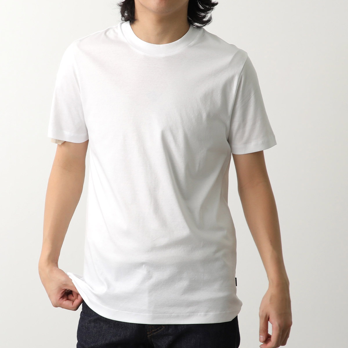HUGO BOSS ヒューゴボス Tシャツ 50523931 メンズ 半袖 クルーネック コットン カットソー 無地 ロゴ スリムフィット カラー3色 HUGO BOSS ヒューゴボス Tシャツ 50523931 メンズ 半袖 クルーネック コットン カットソー 無地 ロゴ スリムフィット カラー3色