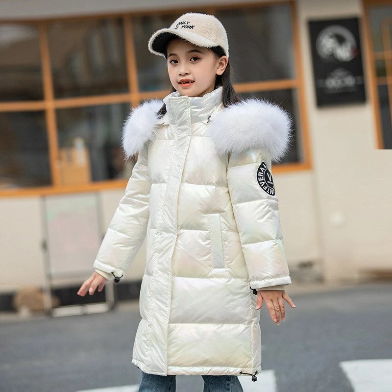 【即納】ダウンコート 子供服 女の子 ダウンジャケット キッズ ダウン80％ フェイクファー ダウンコート フード付き 通学 キッズ服 防寒 秋冬 ジュニア アウター 冬 通園 アウトドア スキーウェ