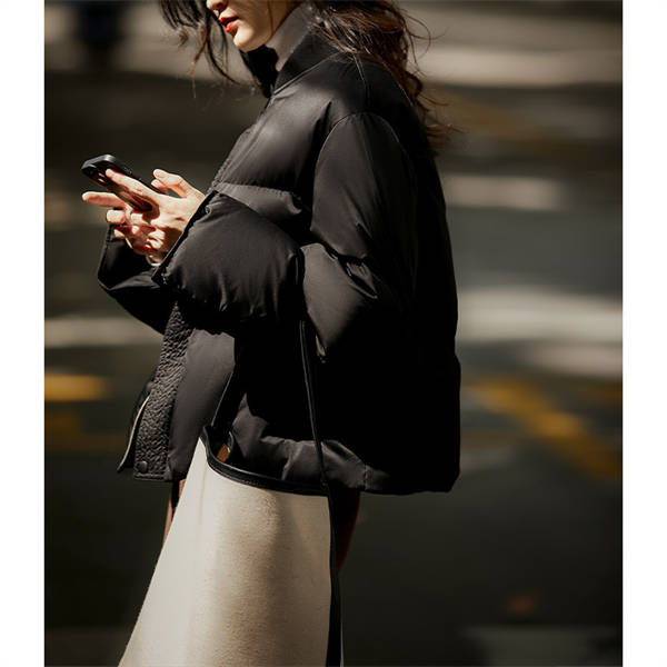 ダウンジャケット ダウンコート レディース 女性 ショットコート ダウン含有率90% 防風 防寒 保温性 光沢感 ショットコート アウター 品質良い 防寒着 ダウンコート ダウン上着 防寒ジャケット