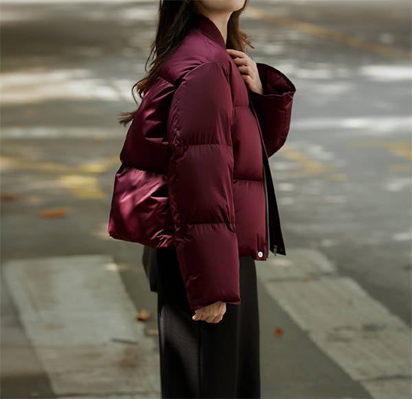 ダウンジャケット ダウンコート レディース 女性 ショットコート ダウン含有率90% 防風 防寒 保温性 光沢感 ショットコート アウター 品質良い 防寒着 ダウンコート ダウン上着 防寒ジャケット
