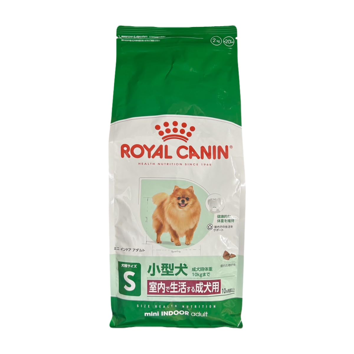 ロイヤルカナン ミニ インドア アダルト 犬用 2kg （室内で生活