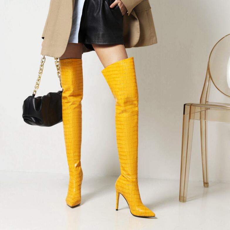 お見逃しなくレディースブーツ ニーハイブーツ エナメル 10センチ 超ハイヒール 光沢 ロング丈 秋冬 春秋 サイハイブーツ 大きいサイズ 小さいサイズ ピンヒール スーパーロングブーツ ダンス 舞台 お見逃しなくレディースブーツ ニーハイブーツ エナメル 10センチ 超ハイヒール 光沢 ロング丈 秋冬 春秋 サイハイブーツ 大きいサイズ 小さいサイズ ピンヒール スーパーロングブーツ ダンス 舞台
