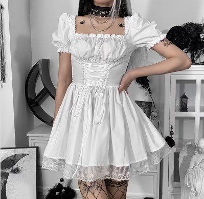Qoo10] 超激安！急速出荷 ハロウィーン白黒天使c