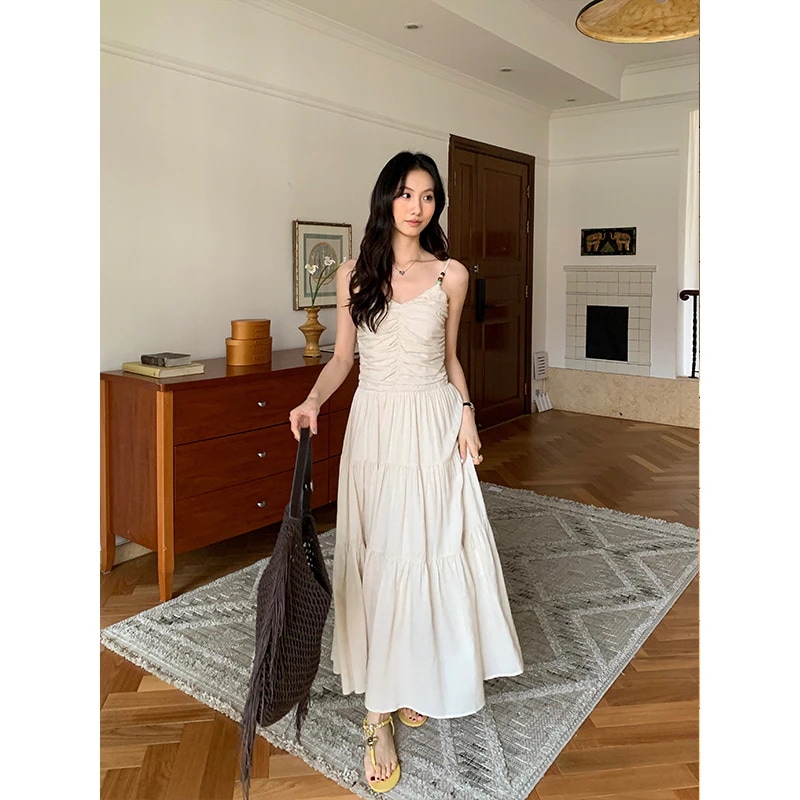 2025 新作 ワンピース 夏 半袖 長袖ワンピース ロングワンピース ロング シフォンワンピ ベアワンピ レースワンピ ドレス パーティードレス夏休み絵文字センスネックレースビーズデザイン