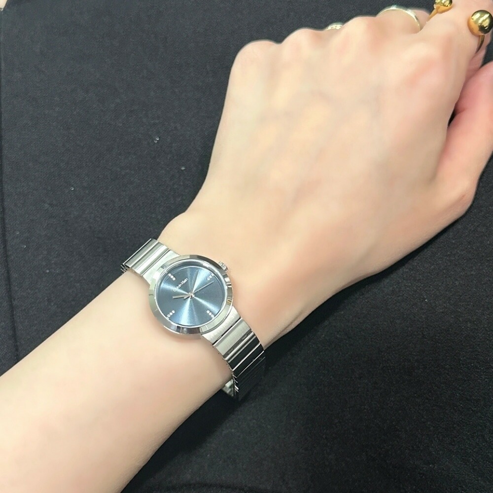 カルバンクライン 腕時計 正規品 5年保証 対象商品 純正 ショッパー付き レディース ブルーグレー ブレスレット 時計 小さい 小ぶり エレガント シンプル 上品 ビジネス 仕事用 プレゼント ギフ カルバンクライン 腕時計 正規品 5年保証 対象商品 純正 ショッパー付き レディース ブルーグレー ブレスレット 時計 小さい 小ぶり エレガント シンプル 上品 ビジネス 仕事用 プレゼント ギフ