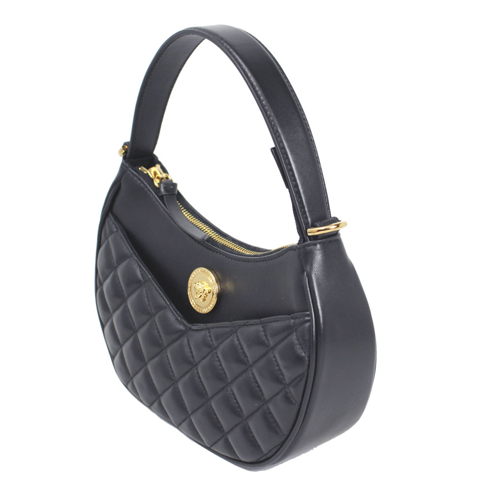 ハンド/ショルダーバッグ 2WAY メドゥーサ キルティング レザー ブラック 1011782 1A03912 ハンド/ショルダーバッグ 2WAY メドゥーサ キルティング レザー ブラック 1011782 1A03912
