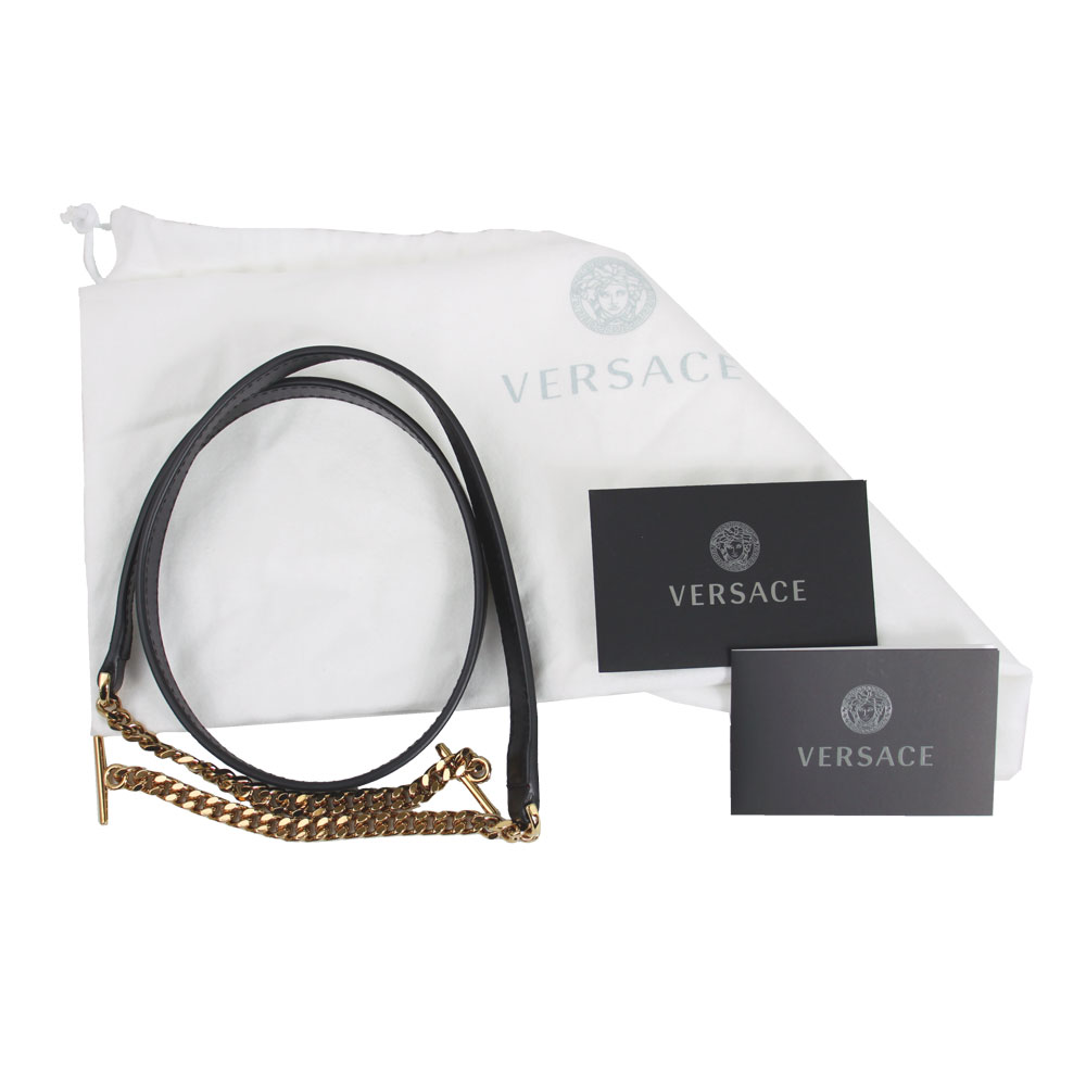 ハンド/ショルダーバッグ 2WAY メドゥーサ キルティング レザー ブラック 1011782 1A03912 ハンド/ショルダーバッグ 2WAY メドゥーサ キルティング レザー ブラック 1011782 1A03912