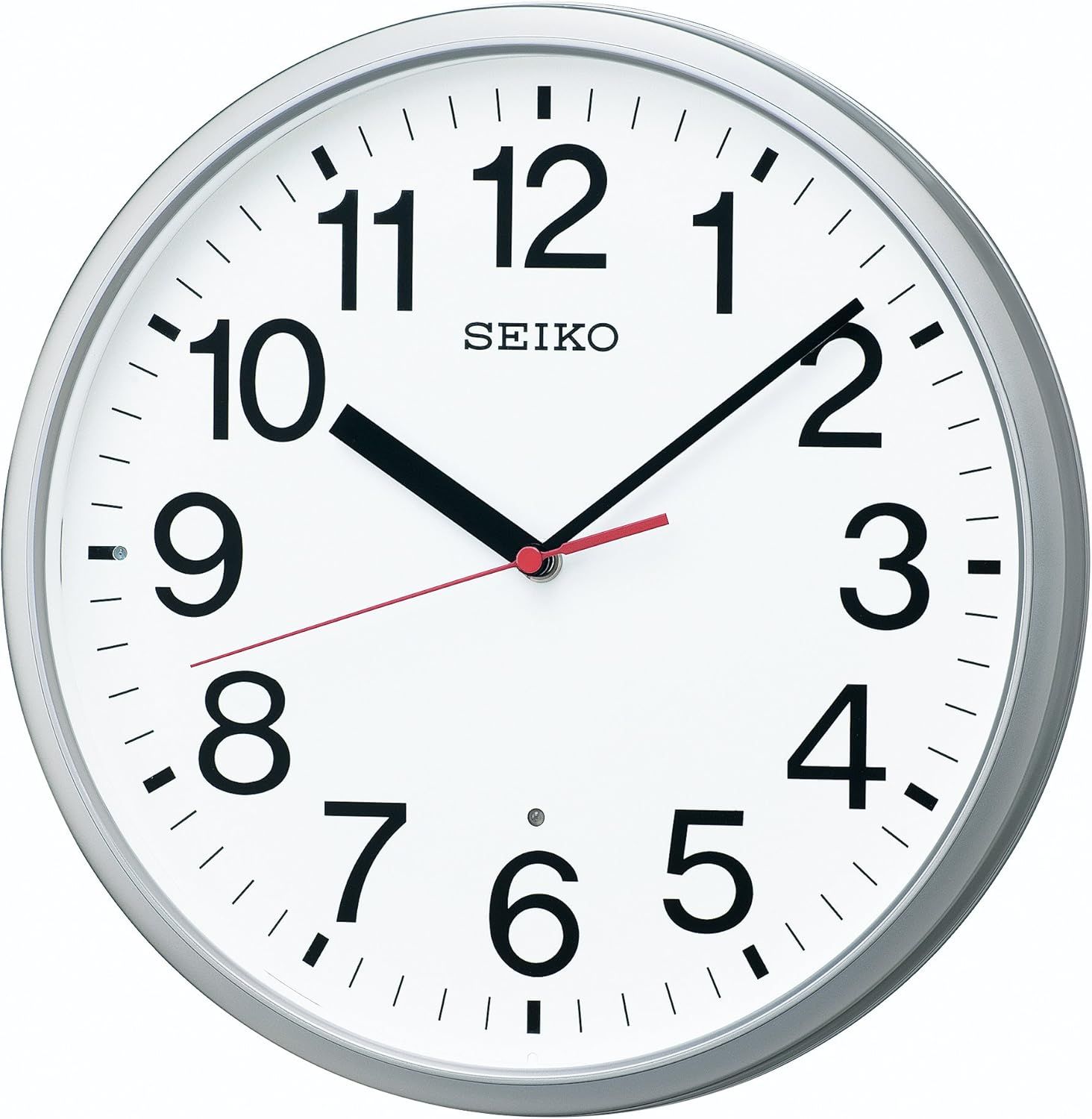 セイコークロック 掛け時計 天然色木地 直径30×4.7cm 電波 アナログ 木枠 KX249B & セイコー クロック 掛け時計 電波 アナログ 銀色 メタリック KX230S SEIKO【セット買