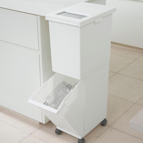 ゴミ箱 2段 分別 キャスター付き ごみ箱 キッチン リビング ふた付き 蓋 白 ホワイト 黒 ブラック おしゃれ スタイリッシュ スリム 容量 36L ゴミ箱 2段 分別 キャスター付き ごみ箱 キッチン リビング ふた付き 蓋 白 ホワイト 黒 ブラック おしゃれ スタイリッシュ スリム 容量 36L