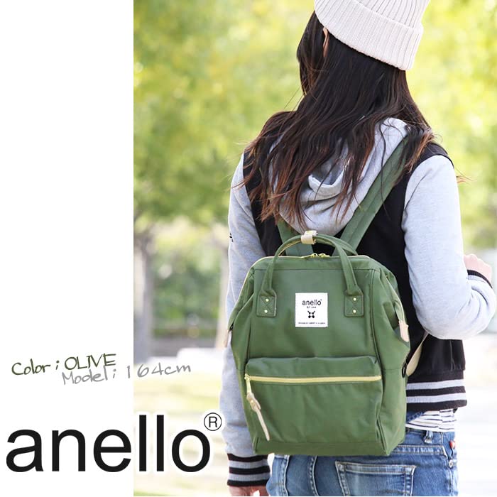 アネロ 口金 リュック (S)/ A4 口金/撥水/多収納/PC収納 CROSS BOTTLE ATB0197Z DGY One Size アネロ 口金 リュック (S)/ A4 口金/撥水/多収納/PC収納 CROSS BOTTLE ATB0197Z DGY One Size