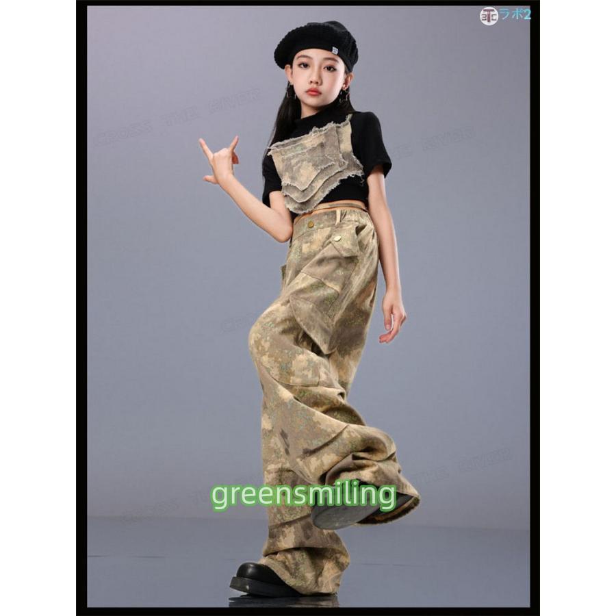 キャメル キッズダンス衣装 セットアップ ヒップホップ デニム ベスト 長パンツ ヒップホップ キッズダンス 子供服 カッコイイ 男の子 女の子 k-pop 衣装 キャメル キッズダンス衣装 セットアップ ヒップホップ デニム ベスト 長パンツ ヒップホップ キッズダンス 子供服 カッコイイ 男の子 女の子 k-pop 衣装