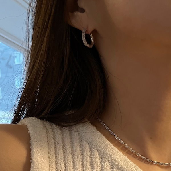 ★BTS ジミン着用★【justLoveR】★Promise Earring.s★ ☆BTS ジミン着用☆【justLoveR】☆Promise Earring.s☆ (just