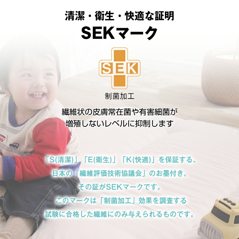 ドクターシールド 防ダニ 制菌 敷布団 シングルサイズ 100×210cm 防ダニ 制菌加工 テイジン ケミタック(R)Σシグマ中綿使用 SEK 敷き布団 シングル ふとん 日本製 3つ折り ドクターシールド 防ダニ 制菌 敷布団 シングルサイズ 100×210cm 防ダニ 制菌加工 テイジン ケミタック(R)Σシグマ中綿使用 SEK 敷き布団 シングル ふとん 日本製 3つ折り