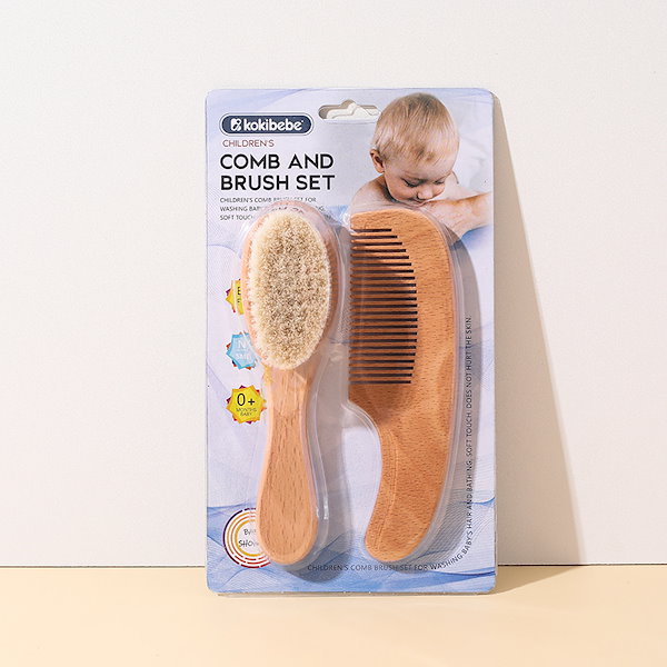 Qoo10] 【即納】ベビー ヘアブラシ 2本セット