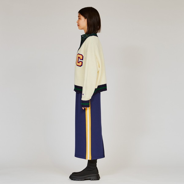 返品交換不可 在庫一掃 Champion チャンピオン Vネックセーター レディース CW-A017-020 即納