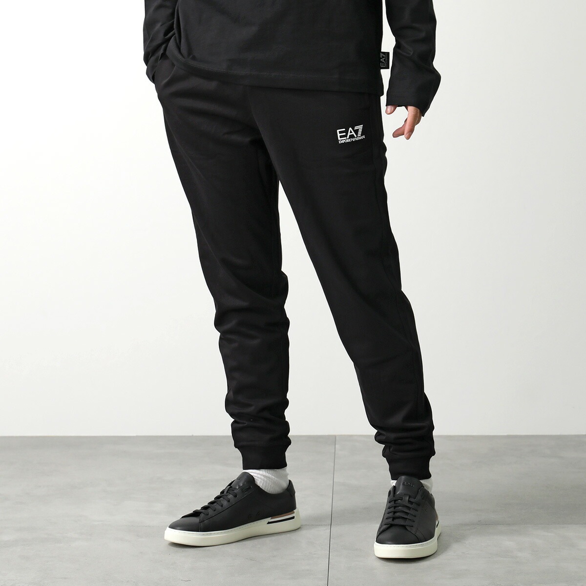 EA7 EMPORIO ARMANI エアセッテ エンポリオアルマーニ スウェットパンツ 8NPP66 PJVRZ メンズ コットン ロゴ カラー2色 EA7 EMPORIO ARMANI エアセッテ エンポリオアルマーニ スウェットパンツ 8NPP66 PJVRZ メンズ コットン ロゴ カラー2色