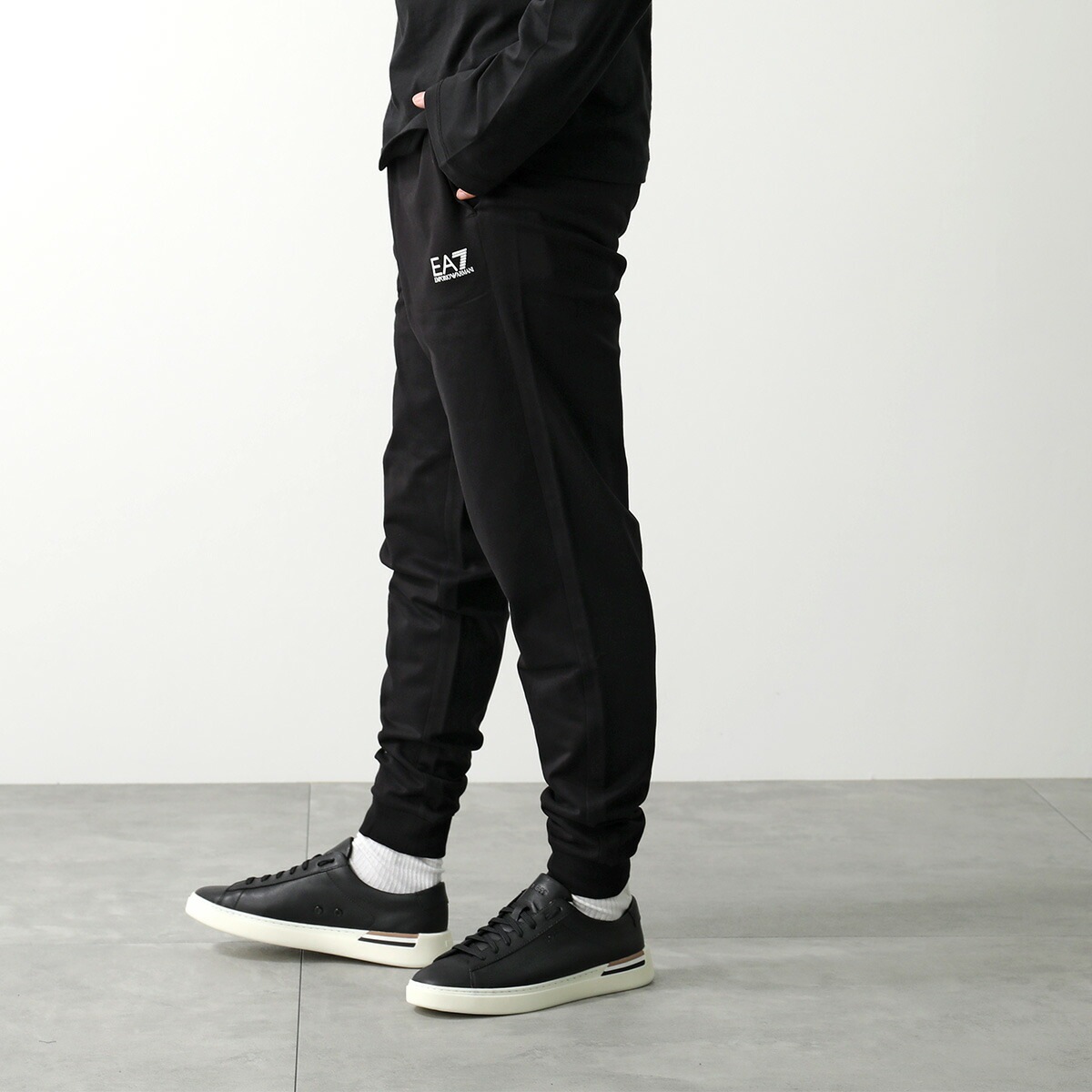 EA7 EMPORIO ARMANI エアセッテ エンポリオアルマーニ スウェットパンツ 8NPP66 PJVRZ メンズ コットン ロゴ カラー2色 EA7 EMPORIO ARMANI エアセッテ エンポリオアルマーニ スウェットパンツ 8NPP66 PJVRZ メンズ コットン ロゴ カラー2色