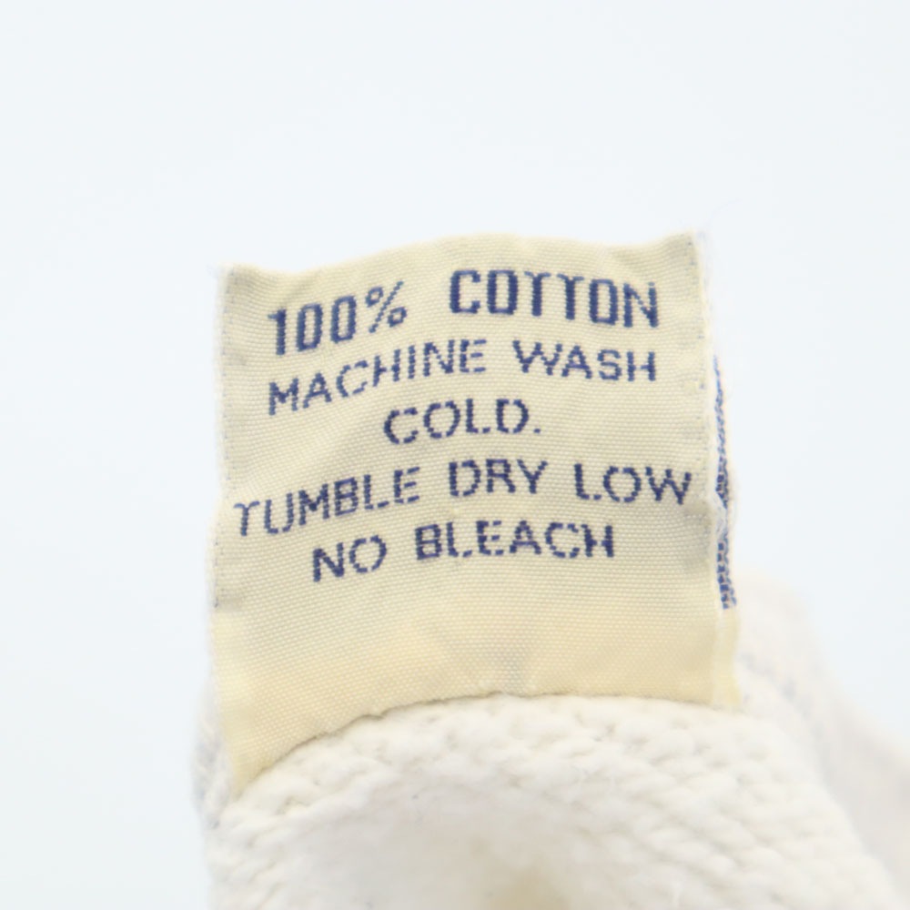 バックプリント 長袖 スウェット トレーナー M ライトグレー メンズ