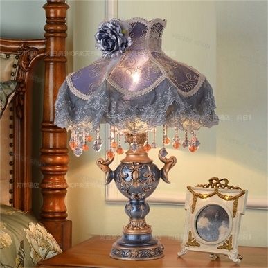 デスクライト ベッドルームヘッドライト テーブルランプ 電気スタンド 豪華 感 レトロ 雰囲気 古典芸術 ホテル 書斎 寝室 部屋 間接照明 リモコン電球付