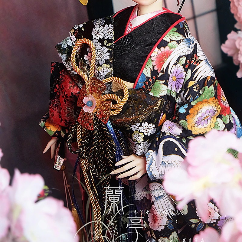 BJD/SDドール服 人形服 BJD着物 和風花魁着物 ?凰 特壮おじさん