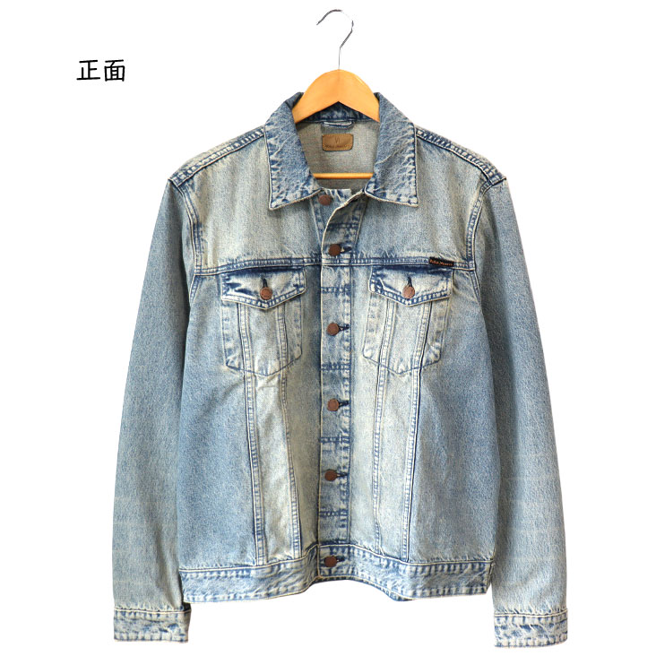 ヌーディージーンズ nudie jeans デニムジャケット Gジャン ビリー BILLY S 紺 ネイビー /MR メンズ ヌーディージーンズ Nudie Jeans デニムジャケット