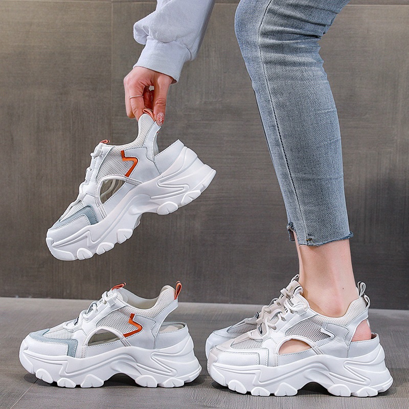 スポットダディシューズ レディース 通気性抜群 レディースシューズ 2025年夏新作 オールマッチ 中空シングルシューズ カジュアル メッシュ スポーツサンダル スポットダディシューズ レディース 通気性抜群 レディースシューズ 2025年夏新作 オールマッチ 中空シングルシューズ カジュアル メッシュ スポーツサンダル