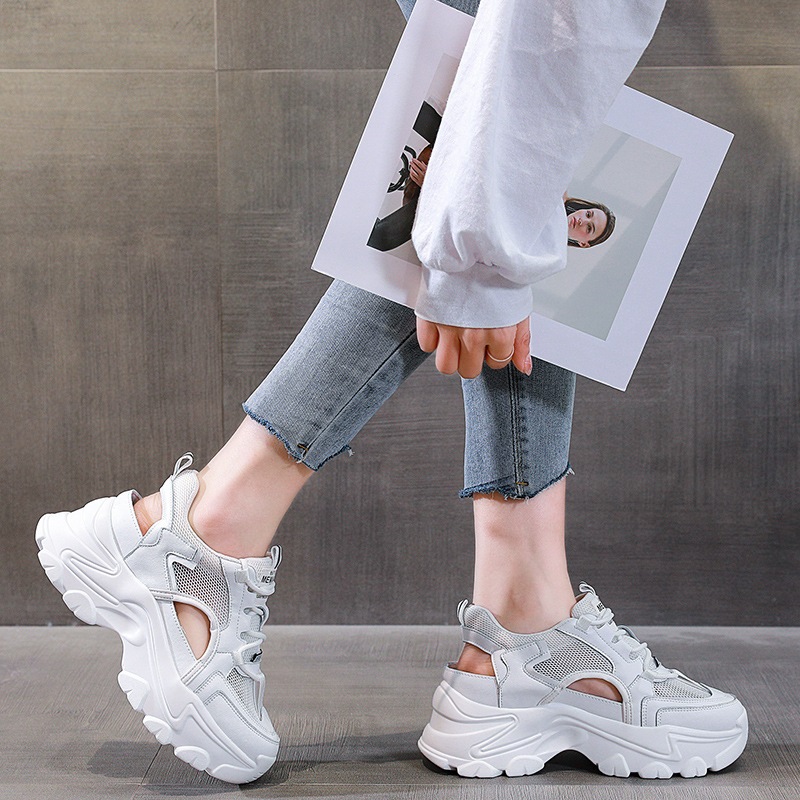 スポットダディシューズ レディース 通気性抜群 レディースシューズ 2025年夏新作 オールマッチ 中空シングルシューズ カジュアル メッシュ スポーツサンダル スポットダディシューズ レディース 通気性抜群 レディースシューズ 2025年夏新作 オールマッチ 中空シングルシューズ カジュアル メッシュ スポーツサンダル