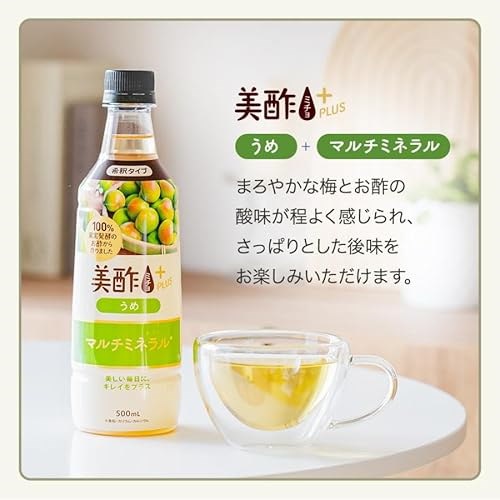 Qoo10] 美酢プラス うめ 500ml