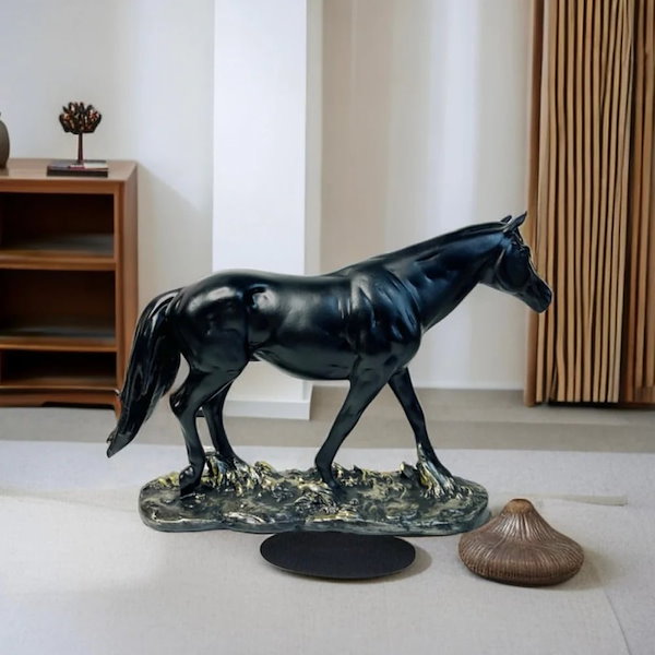 Qoo10] オブジェ 馬 置物 オーナメント クリエ