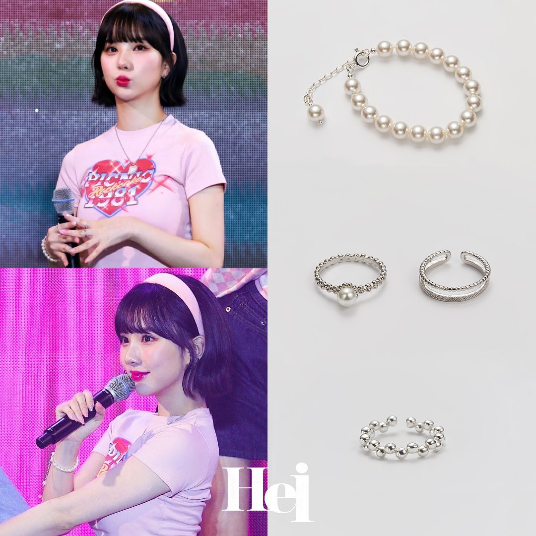 AESPAウィンタ VIVIZウナ着用/ベーシック スワロフスキーパール ブレスレット(2color) AESPAウィンタ VIVIZウナ着用/ベーシック スワロフスキーパール ブレスレット(2color)