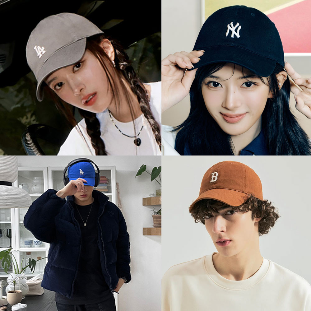 キャップ 韓国ファッション MLB帽子 MLB KOREA ベースボールキャップ 7701N レディース メンズ キャップ ストリート カジュアル