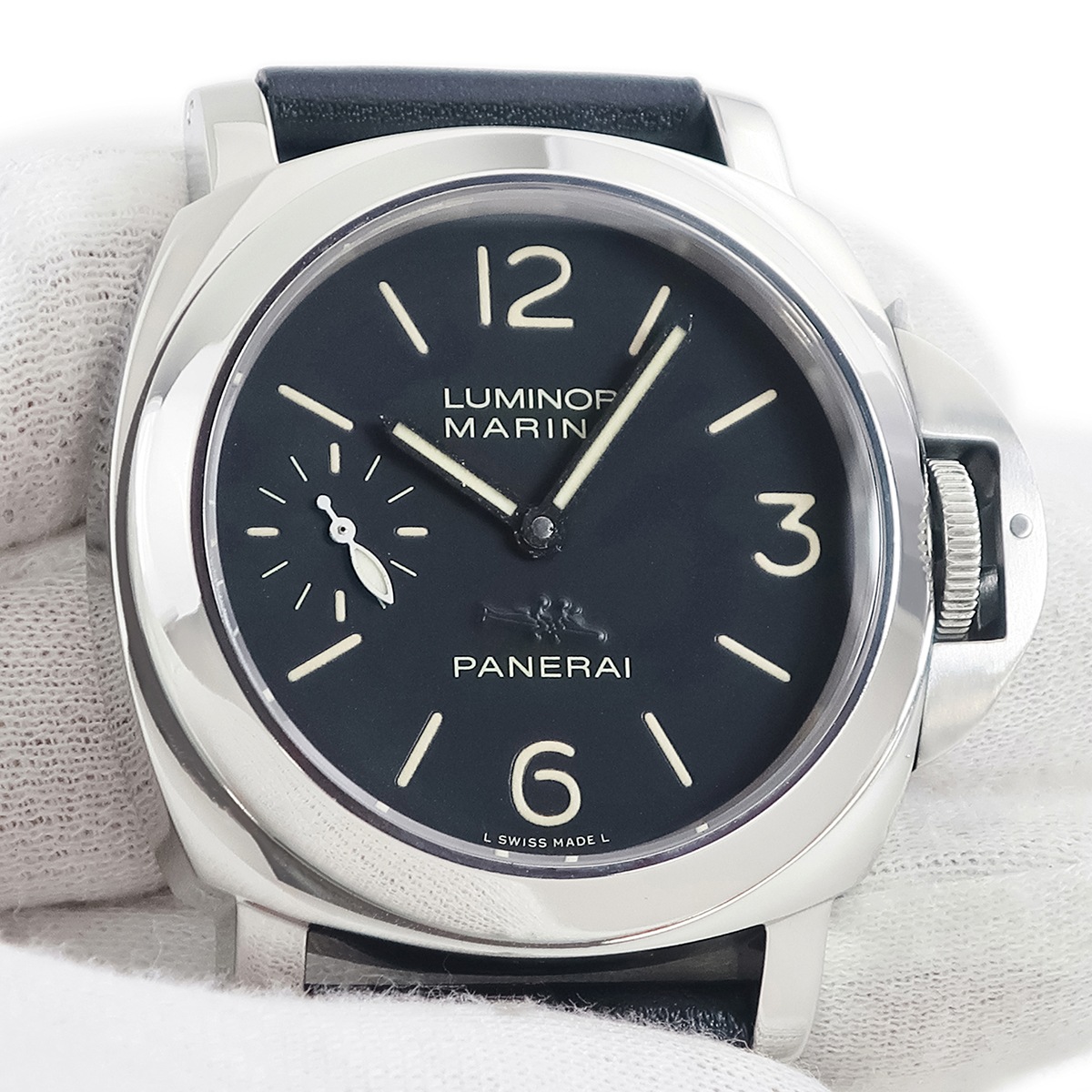 ルミノールマリーナ アッチャイオ PAM00432 自動巻き メンズ N番 シンガポールブティック 黒 3年保証