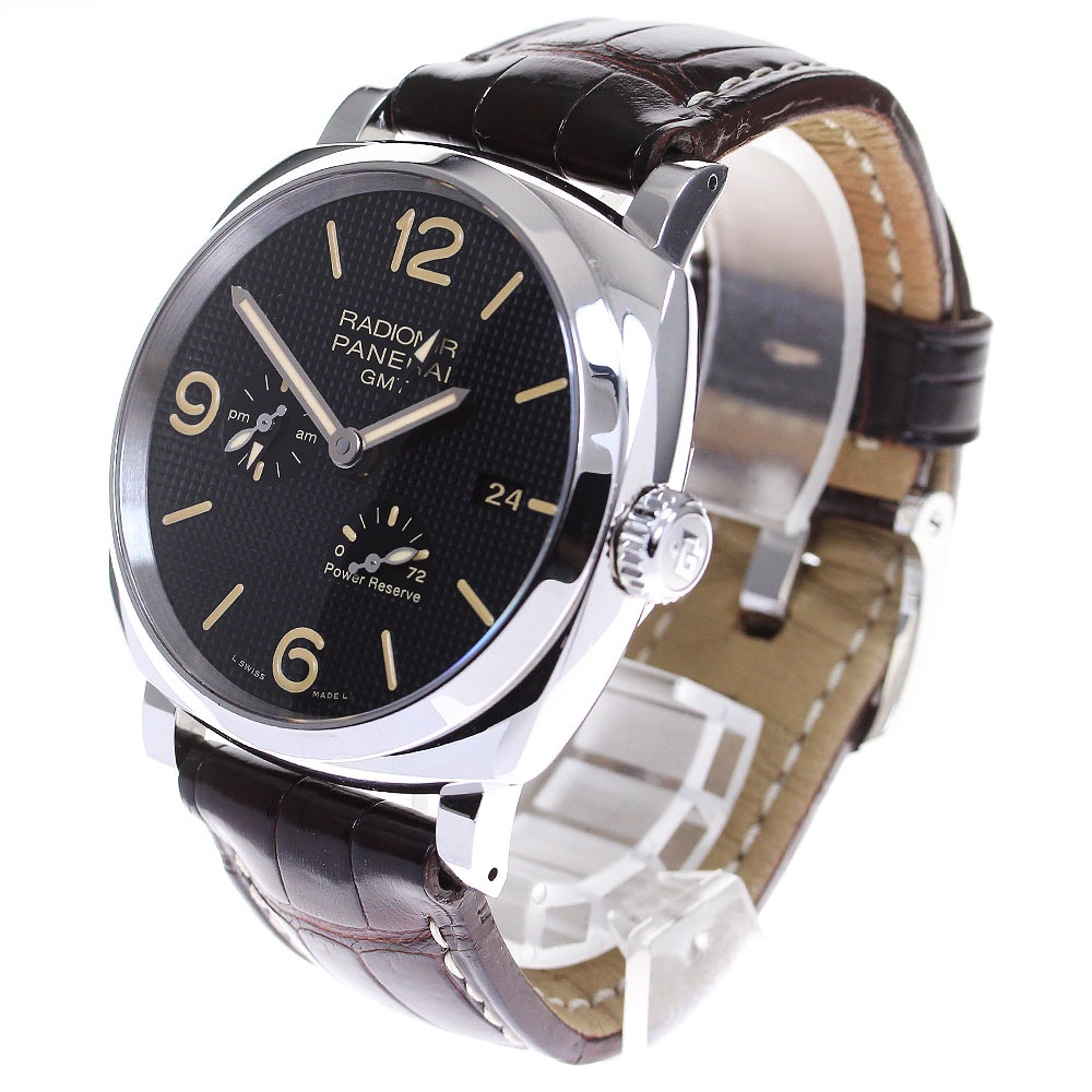 パネライ PANERAI PAM00628 ラジオミール 1940 GMT パワーリザーブ 自動巻き メンズ _822039【中古】