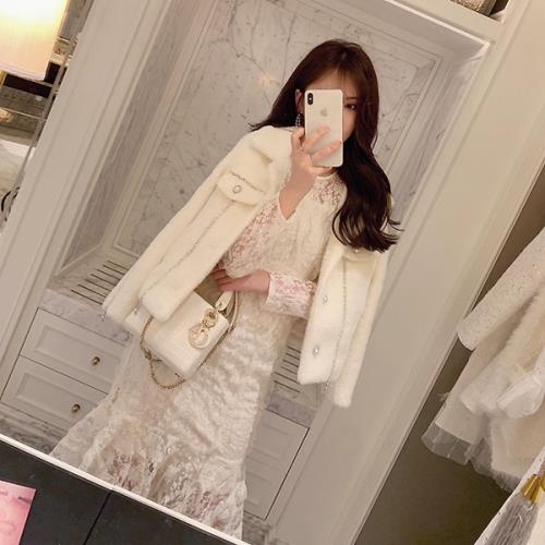 【即納】ワンピース パーティードレス レースワンピース マーメイド 韓国 花柄 秋 冬 長袖 ミモレ丈 おしゃれ 可愛い 総レース フォーマルドレス カクテルドレス キャバドレス エレガント フェミニ 【即納】ワンピース パーティードレス レースワンピース マーメイド 韓国 花柄 秋 冬 長袖 ミモレ丈 おしゃれ 可愛い 総レース フォーマルドレス カクテルドレス キャバドレス エレガント フェミニ