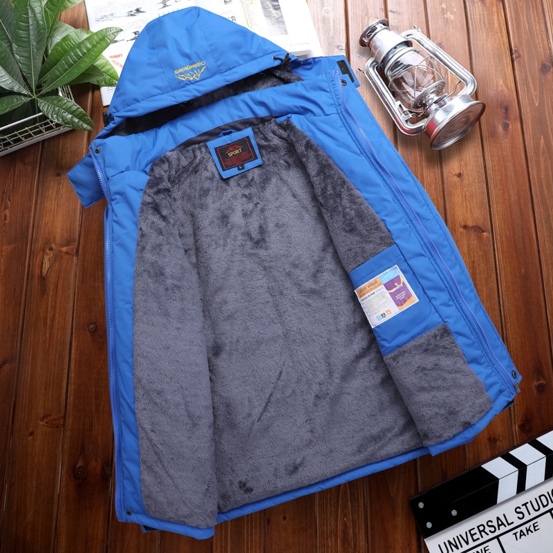 S9XL韓国uvカットカーディガン大きいサイズ 撥水 スポーツ薄手男女兼用S9XLファクトリー直販カスタムウィンタージャケットメンズプラスベルベット厚手アウトドア登山スーツ耐寒性ウォームフ