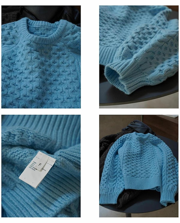 Qoo10] セーター ニット レディース ウール ケ