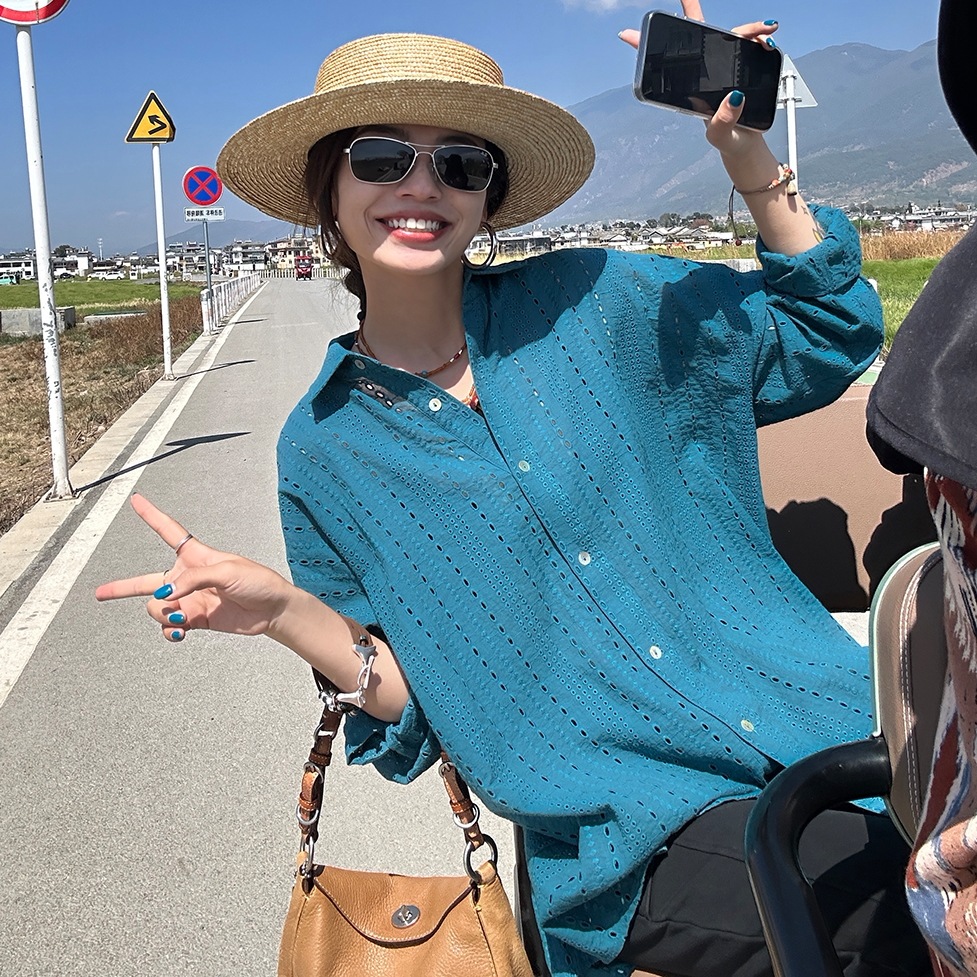 トップス シャツ ミディアム丈 長袖 角襟 前開き ボタン 透け感 かわいい 大人可愛い きれいめ シンプル 上品 おしゃれ かっこいい レトロ こなれ感 個性的 主役級 存在感 抜け感 トップス シャツ ミディアム丈 長袖 角襟 前開き ボタン 透け感 かわいい 大人可愛い きれいめ シンプル 上品 おしゃれ かっこいい レトロ こなれ感 個性的 主役級 存在感 抜け感