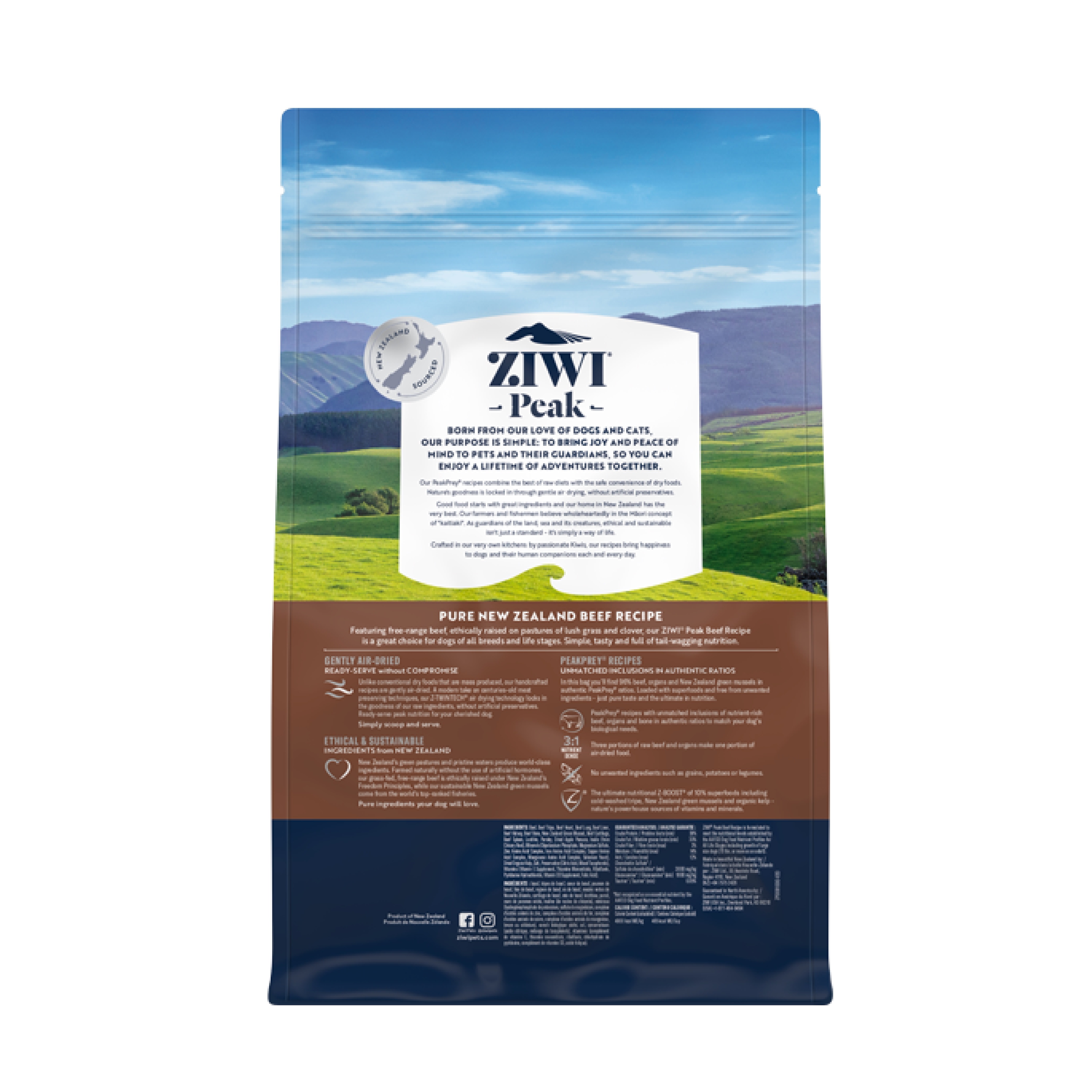 【国内正規品】ZIWI エアドライドッグフード グラスフェッドビーフ 1kg 【国内正規品】ZIWI エアドライドッグフード グラスフェッドビーフ 1kg