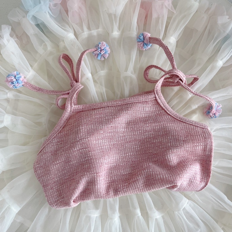 子供服24 夏用キャミソール ベビー 女の子 薄手スタイル スイートチュチュスカート 2点セット 子供服24 夏用キャミソール ベビー 女の子 薄手スタイル スイートチュチュスカート 2点セット