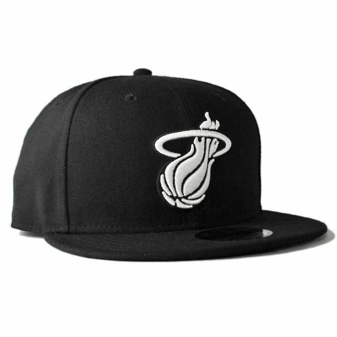 スナップバックキャップ 帽子 9fifty メンズ レディース NBA マイアミ ヒート