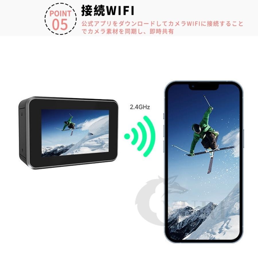 アクションカメラ 5K30fps 2024新品 4800万画素 水中カメラ 30M防水カメラ 6軸手ぶれ補正 170度広角レンズ WiFi搭載 リモコン付き ウェアラブルカメラ アクションカメラ 5K30fps 2024新品 4800万画素 水中カメラ 30M防水カメラ 6軸手ぶれ補正 170度広角レンズ WiFi搭載 リモコン付き ウェアラブルカメラ
