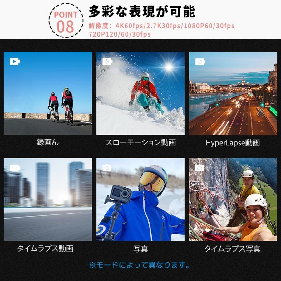 アクションカメラ 5K30fps 2024新品 4800万画素 水中カメラ 30M防水カメラ 6軸手ぶれ補正 170度広角レンズ WiFi搭載 リモコン付き ウェアラブルカメラ アクションカメラ 5K30fps 2024新品 4800万画素 水中カメラ 30M防水カメラ 6軸手ぶれ補正 170度広角レンズ WiFi搭載 リモコン付き ウェアラブルカメラ