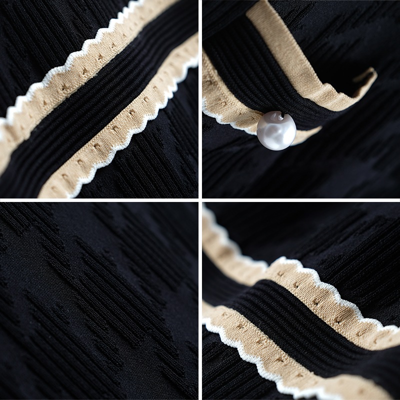 ワンピース レディース ニットワンピース S M L 韓国 膝丈 ひざ丈 半袖 千鳥格子 ニットワンピ Aライン フレア ハイウエスト 膝上 ポケット スタンドネック 着痩せ 細見え 上品 きれいめ ワンピース レディース ニットワンピース S M L 韓国 膝丈 ひざ丈 半袖 千鳥格子 ニットワンピ Aライン フレア ハイウエスト 膝上 ポケット スタンドネック 着痩せ 細見え 上品 きれいめ