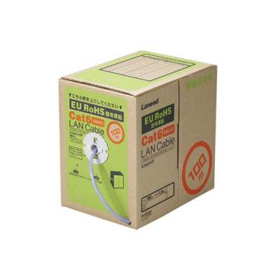 Cat6準拠 LANケーブル 自作用 100m ケーブルのみ コネクタなし EU RoHS指令準拠 ブルー 100m LD-CT6/BU100/RS Cat6準拠 LANケーブル 自作用 100m ケーブルのみ コネクタなし EU RoHS指令準拠 ブルー 100m LD-CT6/BU100/RS