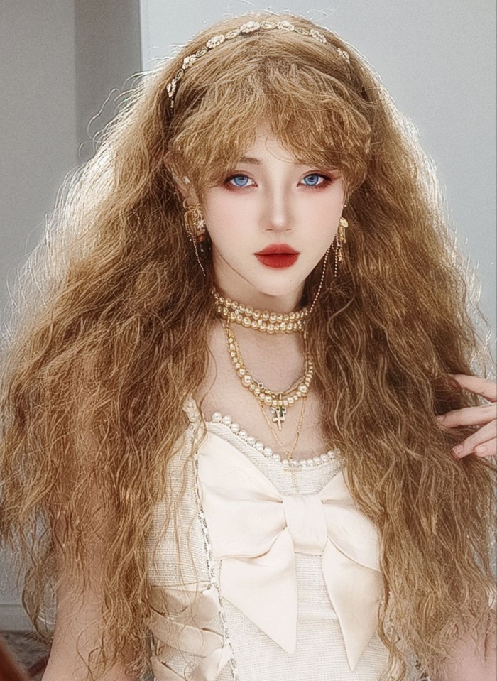 中世の貴族風 巻き毛 ブラウン髪 フルウィッグ かつら 女性 長髪 ロングウィッグ ロングヘア ロリータ lolita 前髪あり 自然 可愛い wig コスプレ 耐熱ウィッグ 小顔効果 コスチューム 中世の貴族風 巻き毛 ブラウン髪 フルウィッグ かつら 女性 長髪 ロングウィッグ ロングヘア ロリータ lolita 前髪あり 自然 可愛い wig コスプレ 耐熱ウィッグ 小顔効果 コスチューム